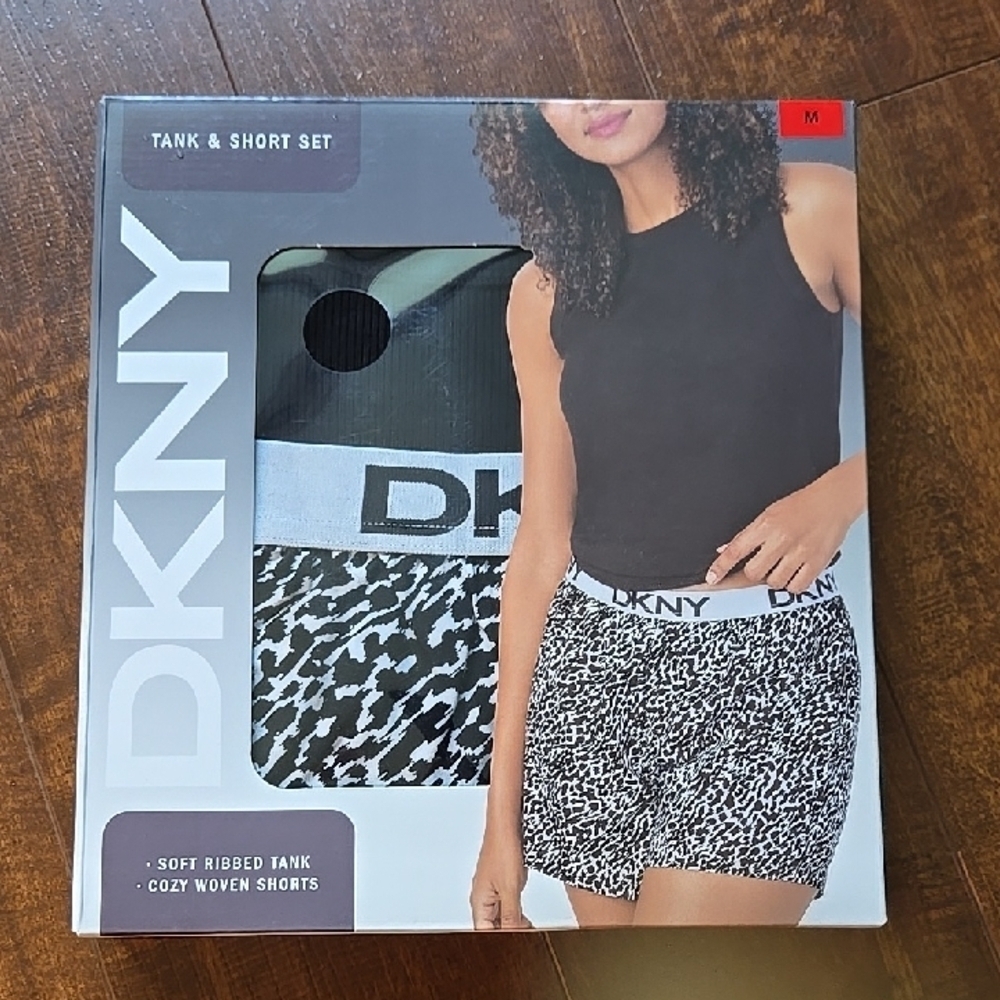 DKNY Tank and Shorts Set